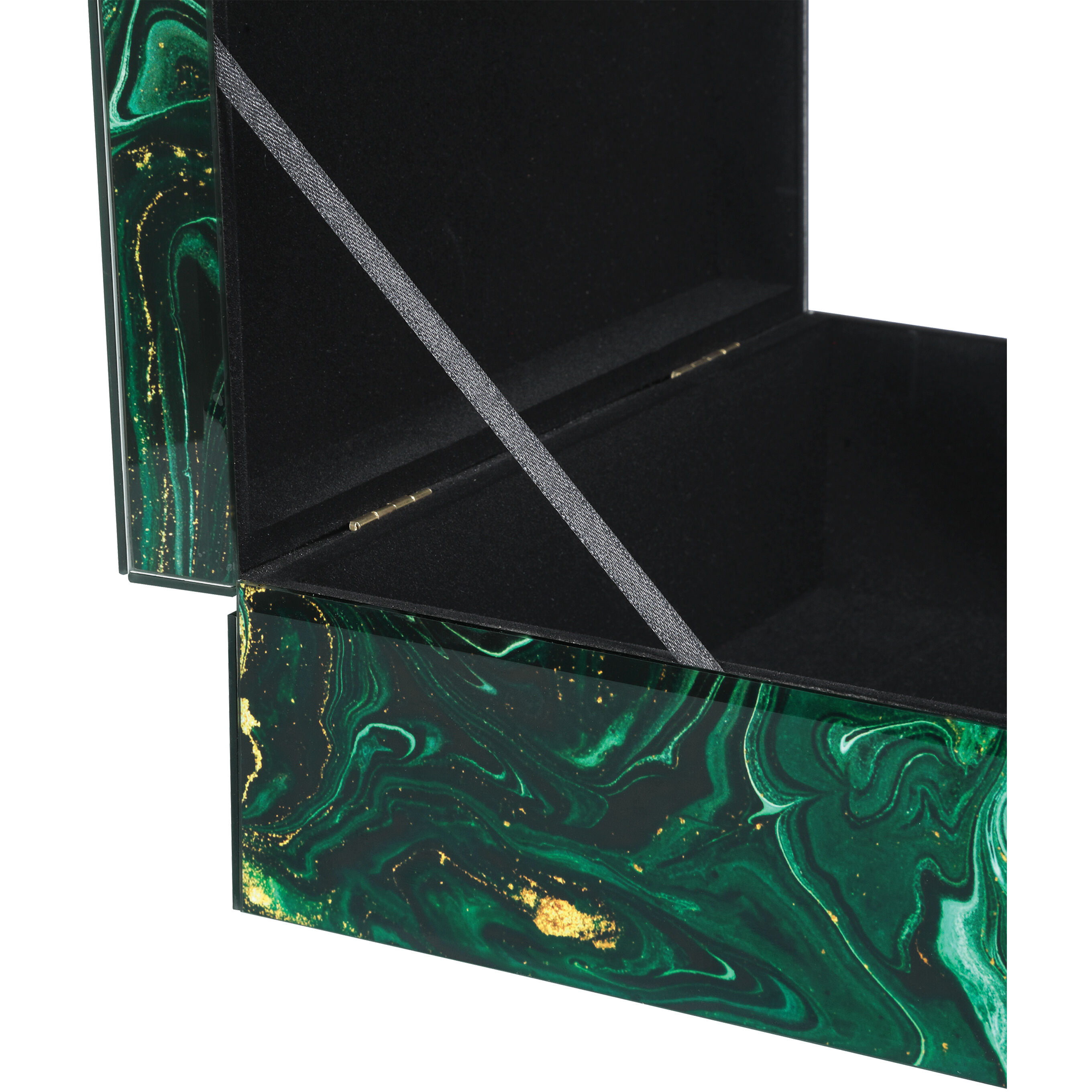 Interstellar 9.75 inch Dark Green Boxes, Set of 2