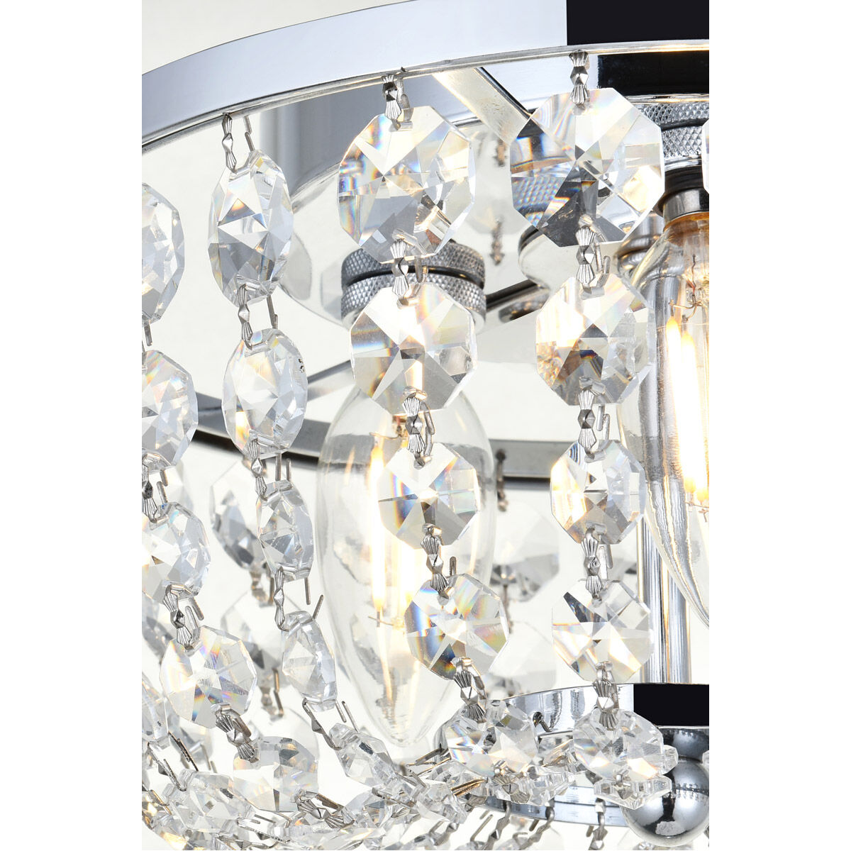 Gianna 3 Light 10 inch Chrome Pendant Ceiling Light