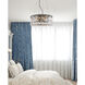 Maxime 12 Light 20 inch Black and Clear Chandelier Ceiling Light