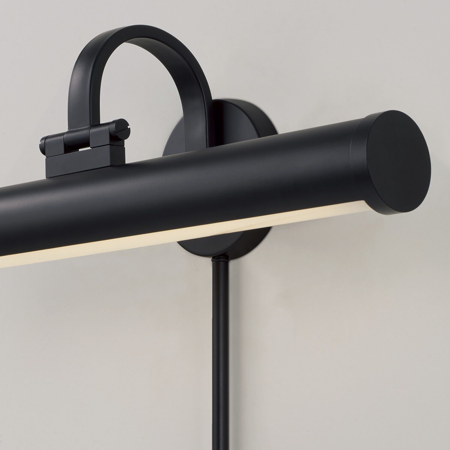 Morgan LED 22.25 inch Matte Black Sconce Wall Light