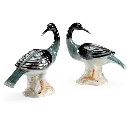 Claire Bell Hand Painted Figurines, Pair
