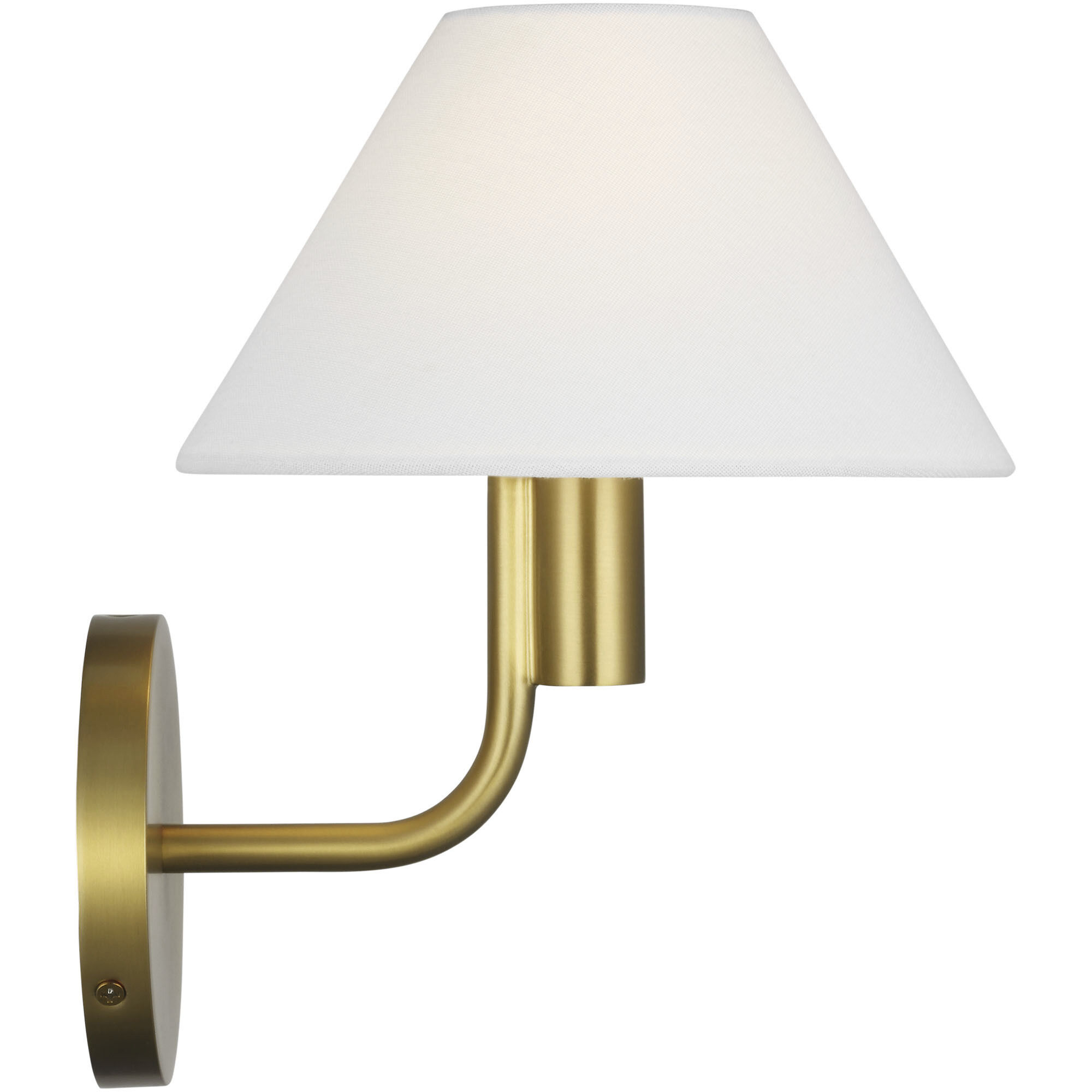 Sean Lavin Colfax Sconce Wall Light in Burnished Brass