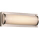 Fawcett LED 12 inch Brushed Nickel ADA Vanity Bar Wall Light