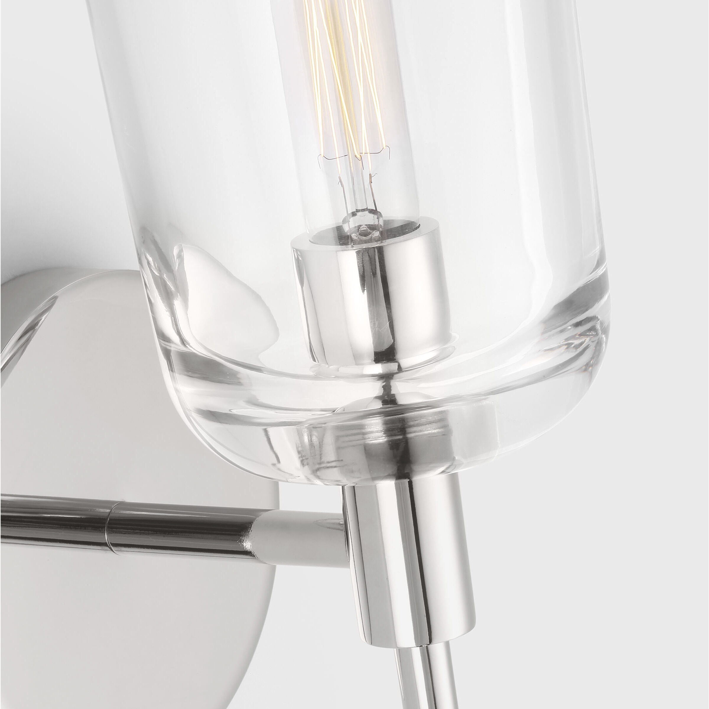 Thom Filicia Hartley Sconce Wall Light in Polished Nickel