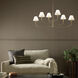 Eadie 6 Light 6 inch Champagne Bronze Chandelier Ceiling Light