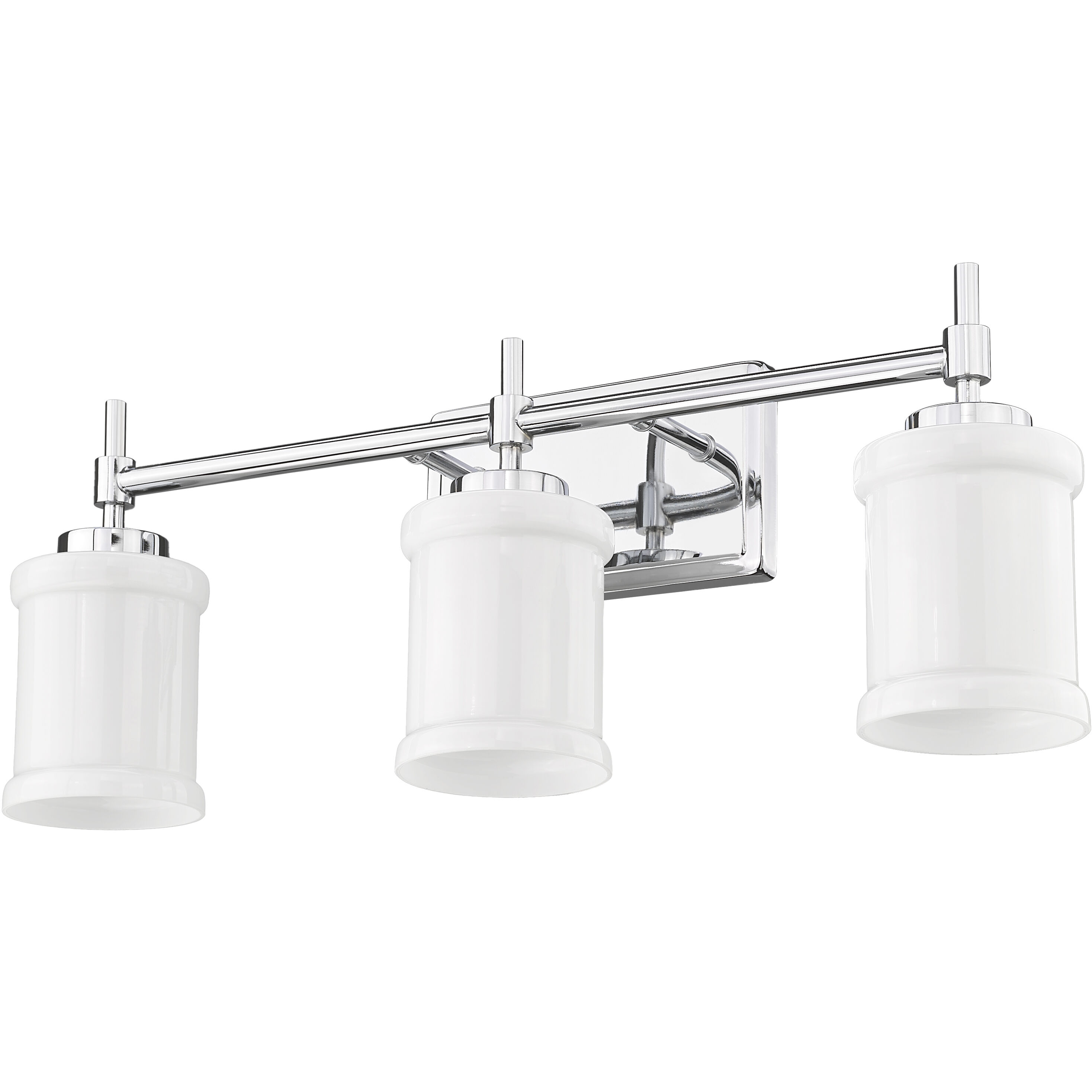 Cadoc 3 Light 23.5 inch Chrome Bath Vanity Light Wall Light