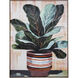 Potter Multi - Green and Orange and Gold and White Wall Art