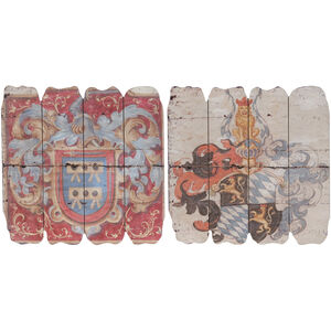 Family Crest Multicolor Wooden Wall Plaques