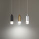 Action LED 2.38 inch Aged Brass Mini-Pendant Ceiling Light, dweLED