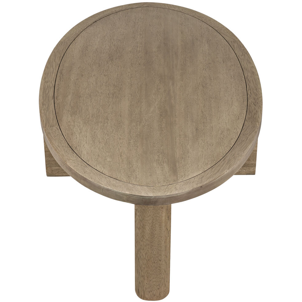 Bast 68 X 36 inch Washed Walnut Coffee Table