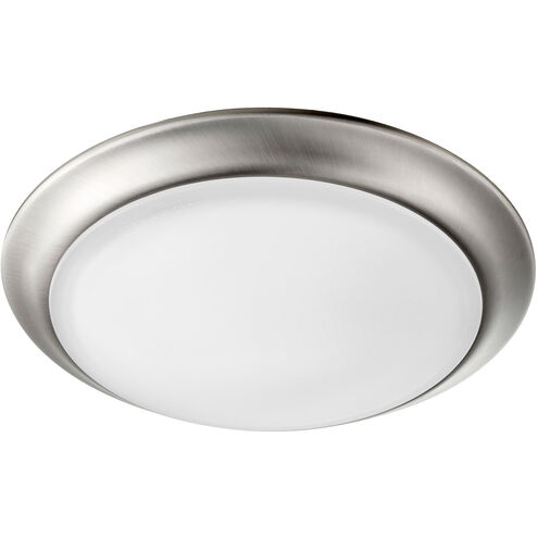 Energy Saving LED 10 inch Satin Nickel Flush Mount Ceiling Light