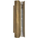 Anne-Marie Barton Armise Sconce Wall Light in Mottled Brass