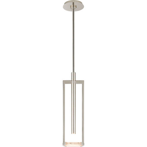 Kelly Wearstler Melange LED 5 inch Polished Nickel Floating Disc Pendant Ceiling Light, Small