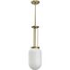 Alisse 1 Light 7.5 inch Brushed Gold Pendant Ceiling Light