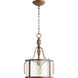 Salento 1 Light 12 inch Vintage Copper Pendant Ceiling Light