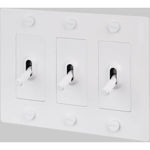 3G Toggle 6.37 inch Dimmer and Switch