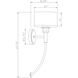Zane 1 Light 7 inch Soft Gold Wall Sconce Wall Light