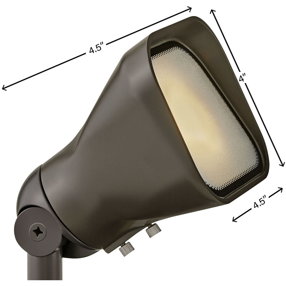 Hardy Island Lumacore 12v 4.00 watt Bronze Landscape Flood Light