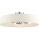 Venlo 4 Light 22 inch Brushed Nickel Semi Flush Ceiling Light