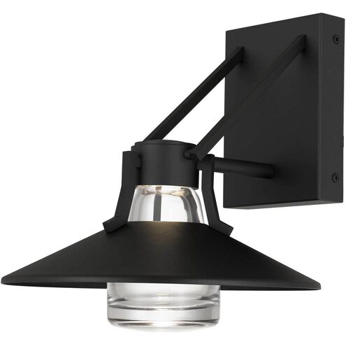 Radiant LED 10.5 inch Sand Black Outdoor Wall Sconce