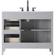 Millie 42 X 35 inch Grey Bathroom Vanity Cabinet