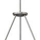 Hathaway 4 Light 20.75 inch Antique Nickel Indoor Foyer Pendant Ceiling Light in Etched White