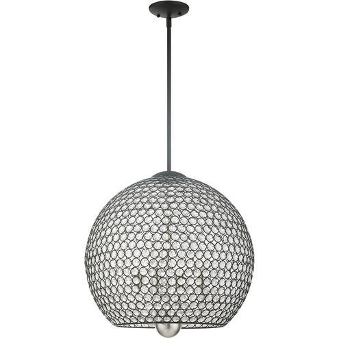 Cassandra 4 Light 20 inch Black Pendant Ceiling Light