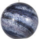 Palatino 3 Light 10.5 inch Blue Marbeled and Silver Multi-Drop Pendant Ceiling Light