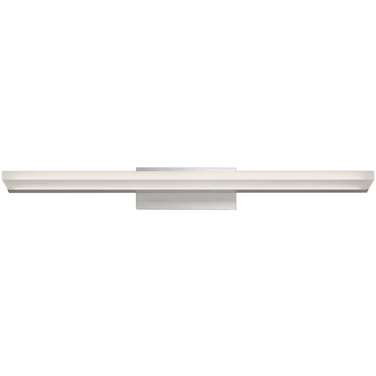 Level LED 25 inch Brushed Aluminum Bath Vanity & Wall Light, dweLED