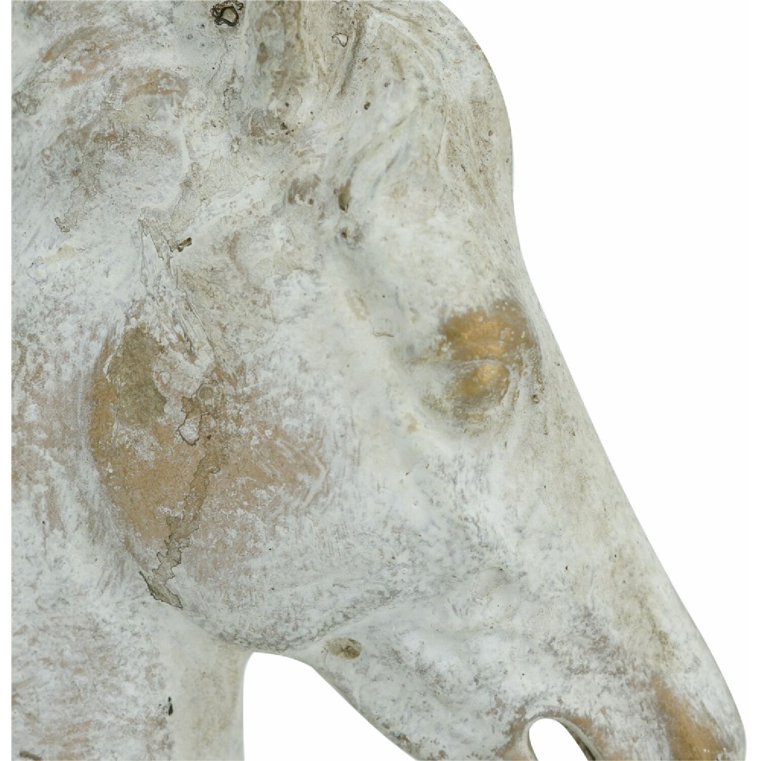 Anita Gray/Gold/Black Outdoor Statue