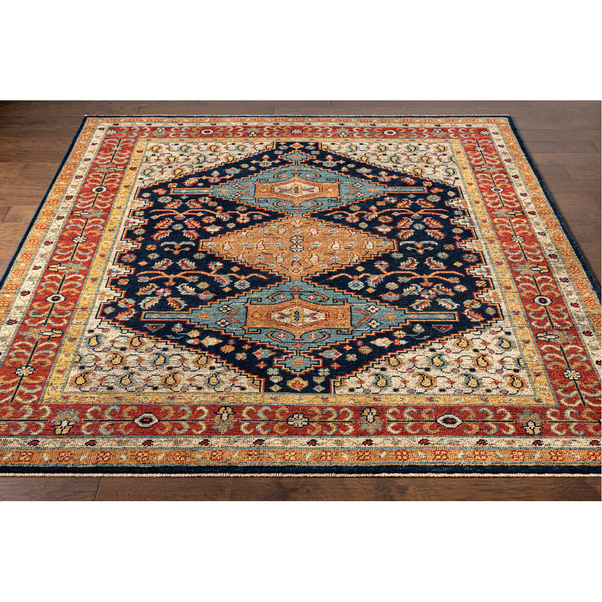 Reign 144 X 108 inch Navy Rug in 9 X 12, Rectangle