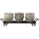 Northgate Weathered White with Black Outdoor Planter