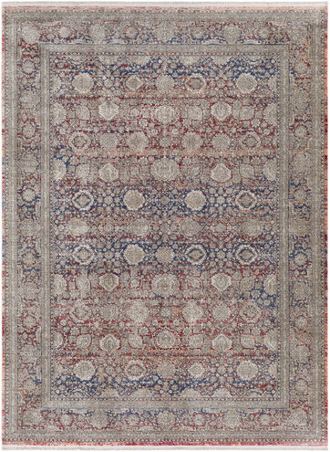 Eclipse 147 X 108 inch Grey Rug in 9 X 12, Rectangle