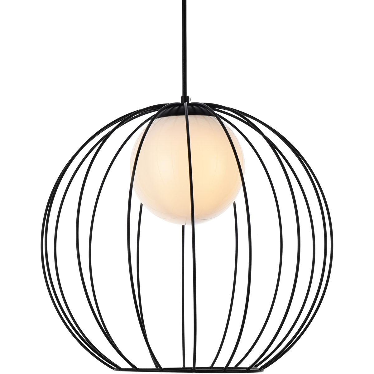 Wetzel 1 Light 16 inch Black Pendant Ceiling Light