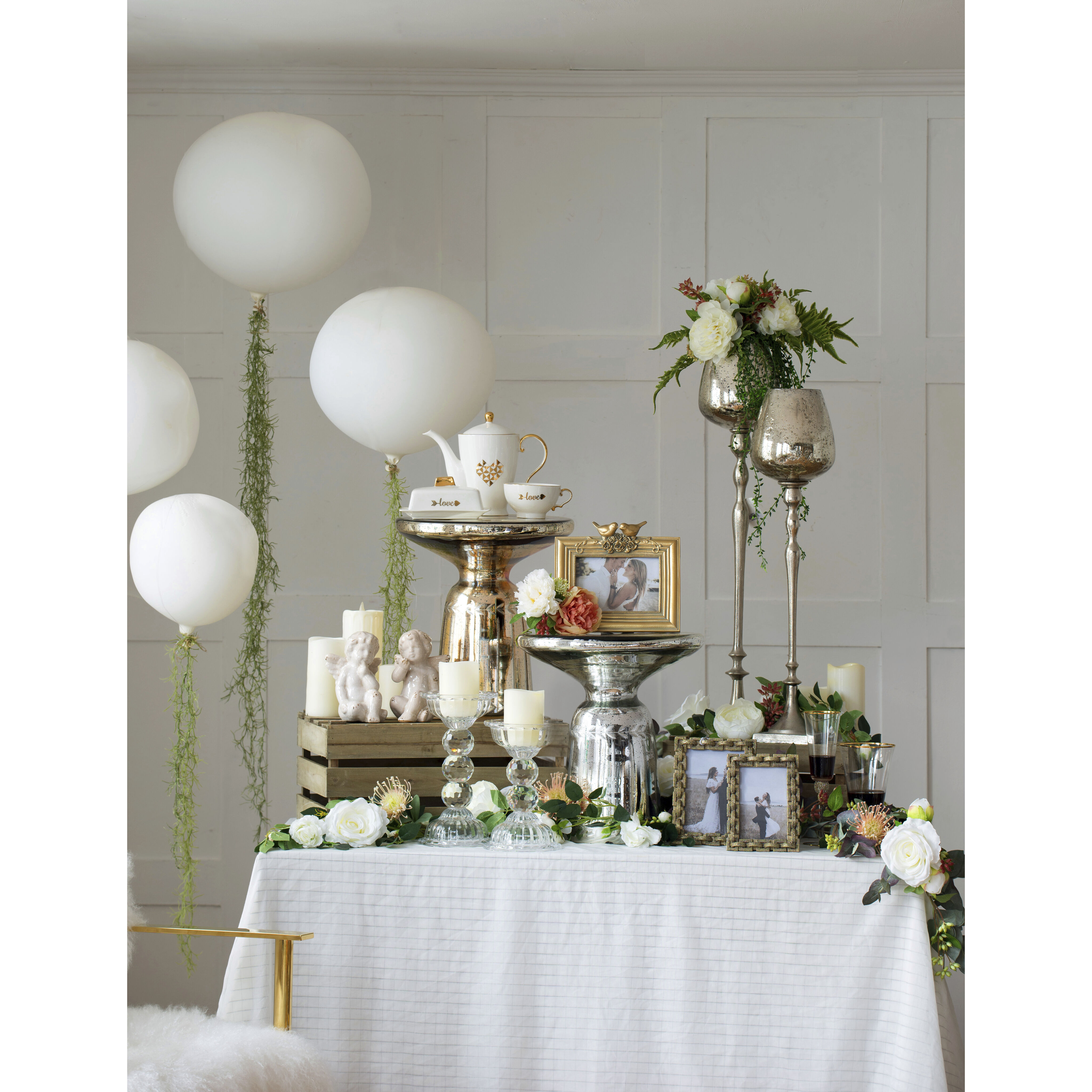 Keavy 32.5 X 7 inch Candleholder