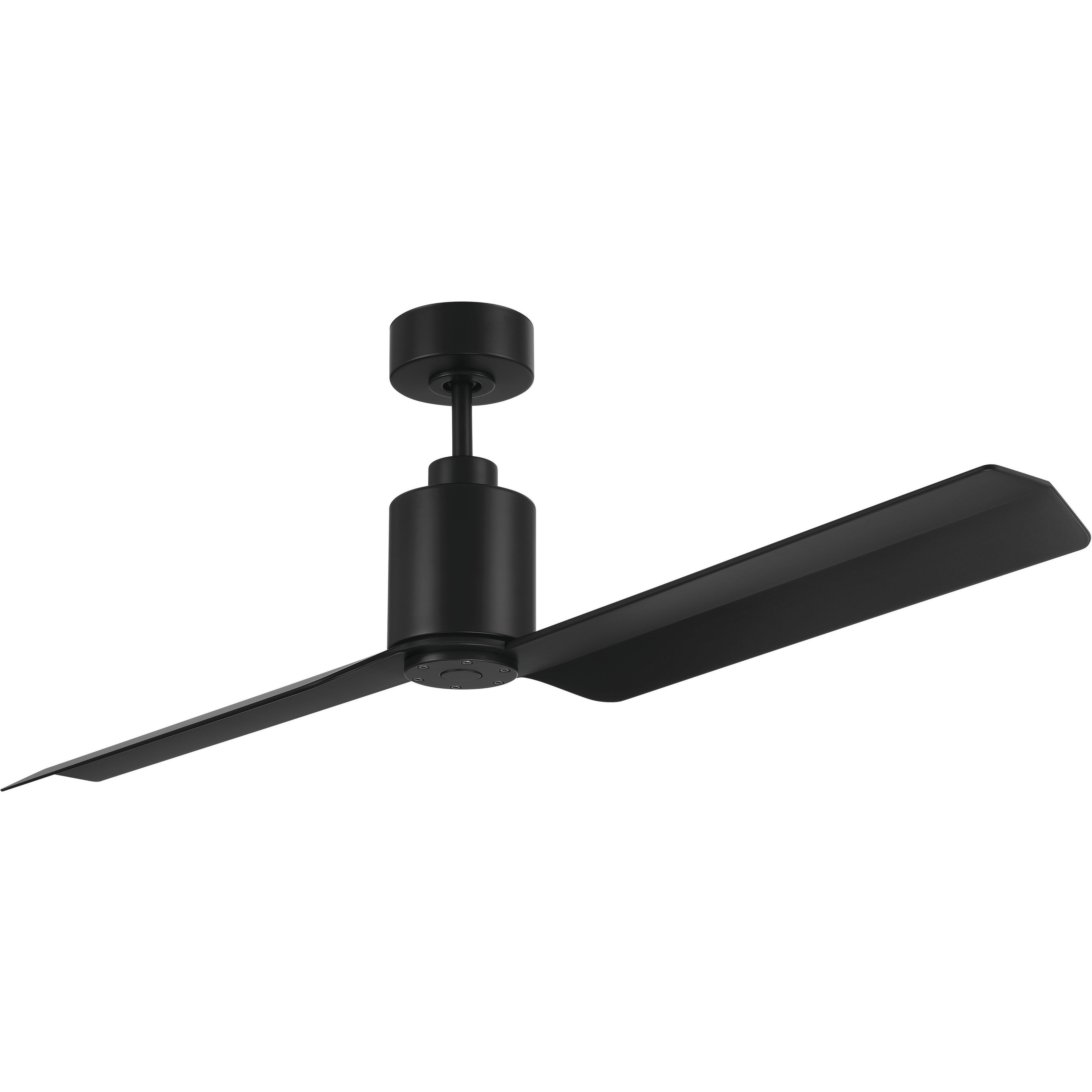 Sleek 56 inch Flat Black Ceiling Fan