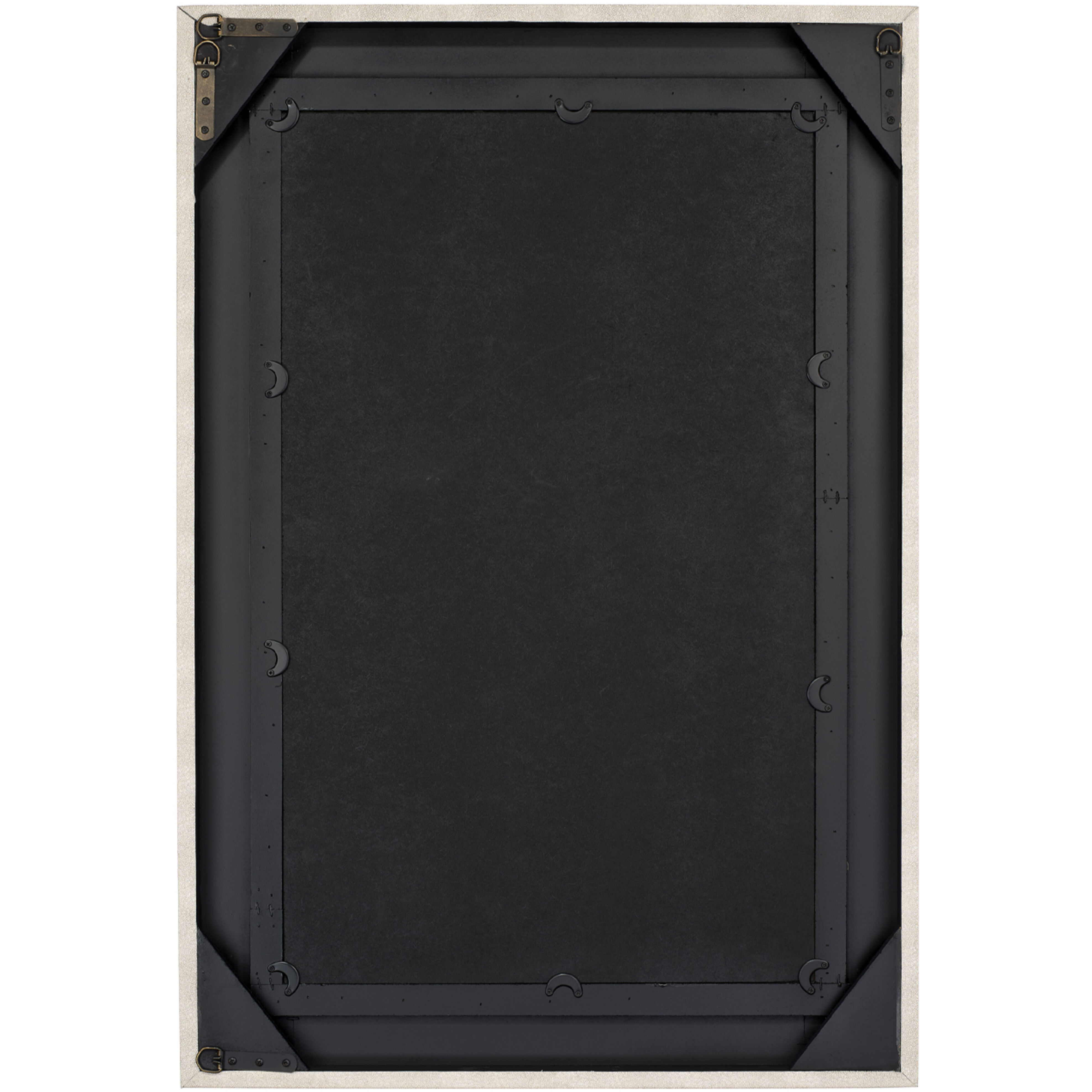 Structure 38 X 26 inch Ivory Mirror