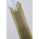 Canada 68 inch 40 watt Champagne Gold Floor Lamp Portable Light