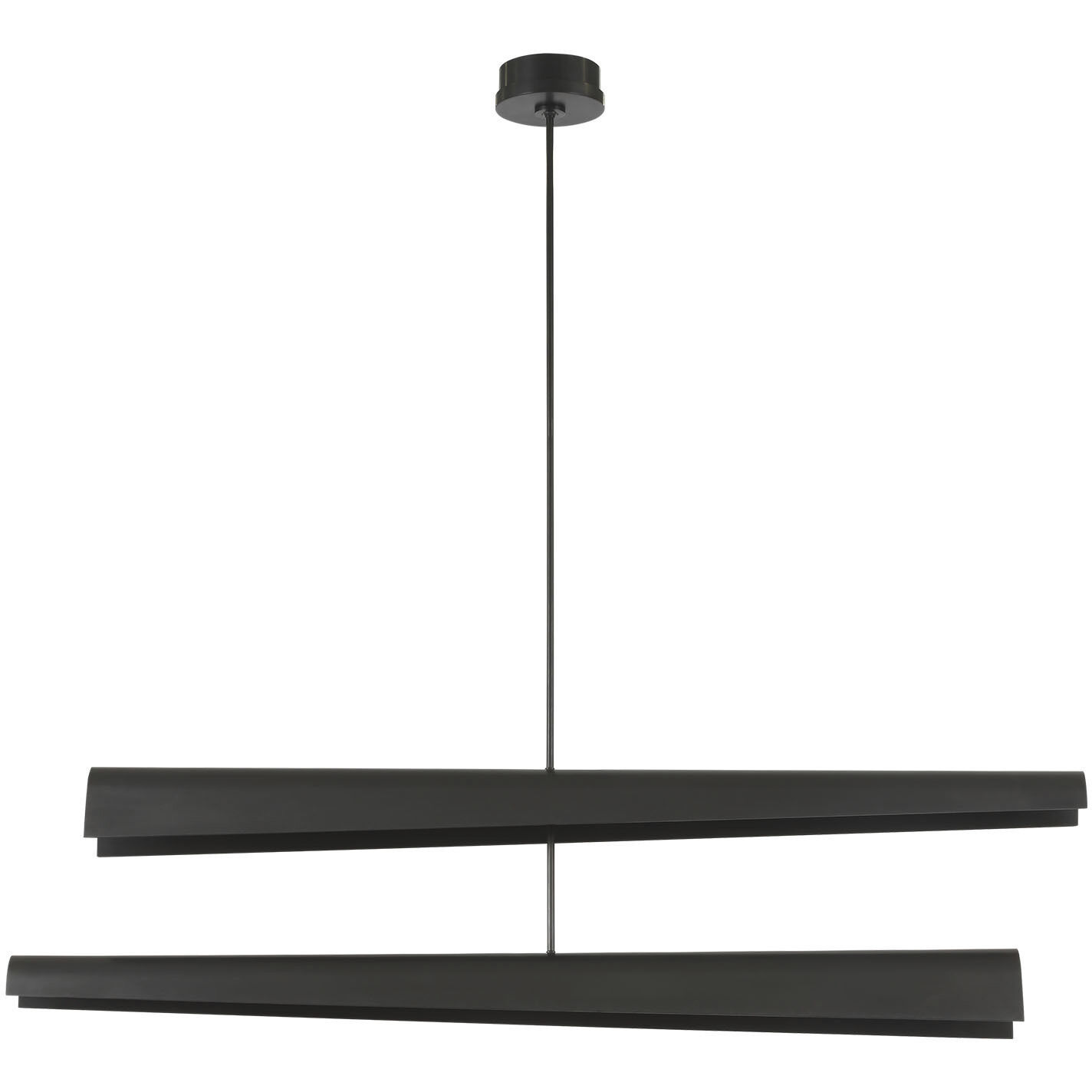 Kelly Wearstler Piel LED 51.5 inch Bronze Multi-Positional Chandelier Ceiling Light