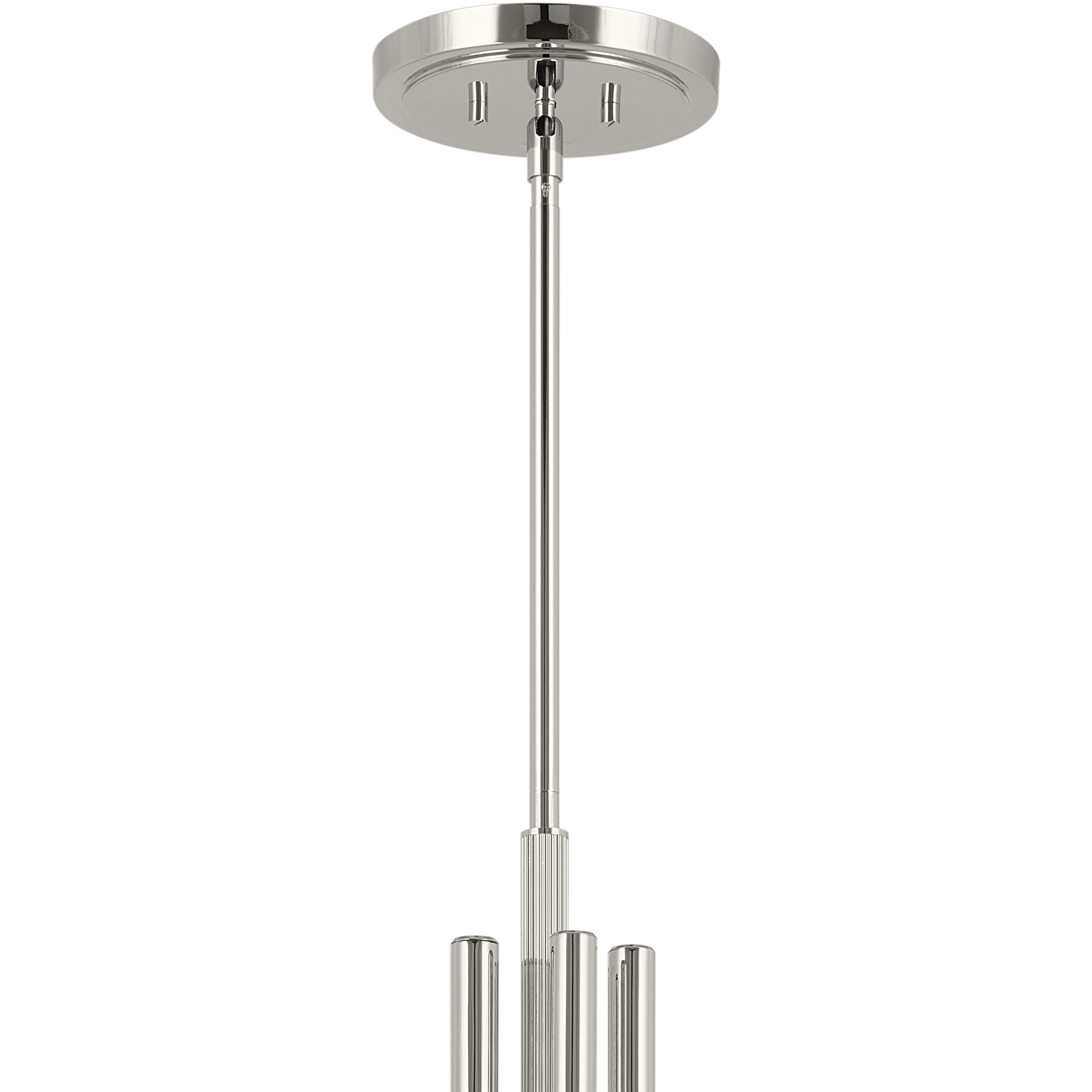 Odensa LED 40.25 inch Polished Nickel Chandelier Ceiling Light