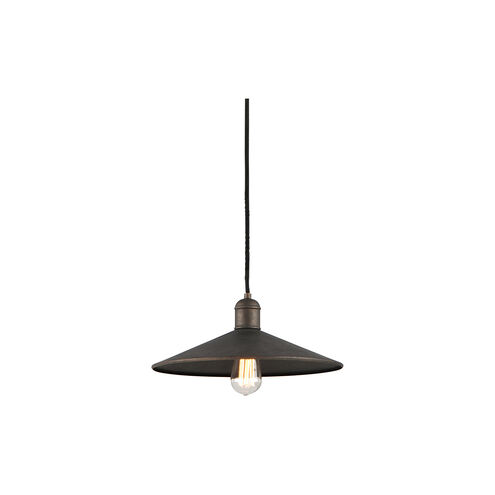 Taos 1 Light 14 inch Vintage Bronze Pendant Ceiling Light