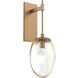 Meteo LED LED 8.1 inch Novel Brass Indoor Sconce Wall Light, Tempo Nebula
