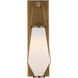 Brompton 1 Light 5 inch Antique Brass Bath Wall Sconce Wall Light