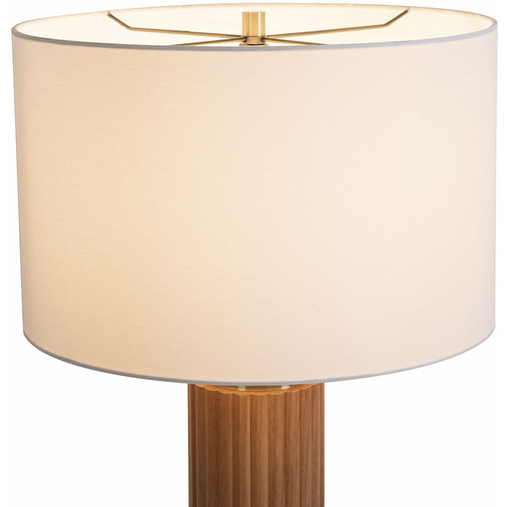 Tambo 30 inch 23.00 watt Natural Ash and Weathered Brass Table Lamp Portable Light