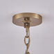 Frangia 12 Light 28.5 inch Brushed Champagne Gold Pendant Ceiling Light