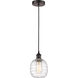 Edison Belfast 1 Light 6 inch Oil Rubbed Bronze Mini Pendant Ceiling Light