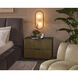 Sidra LED 10.25 inch Natural / Antique Brass Sconce Wall Light