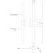 Rona LED 4.5 inch Brushed Nickel Bath Vanity Light Wall Light