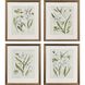 Bliss Green and Beige Framed Art