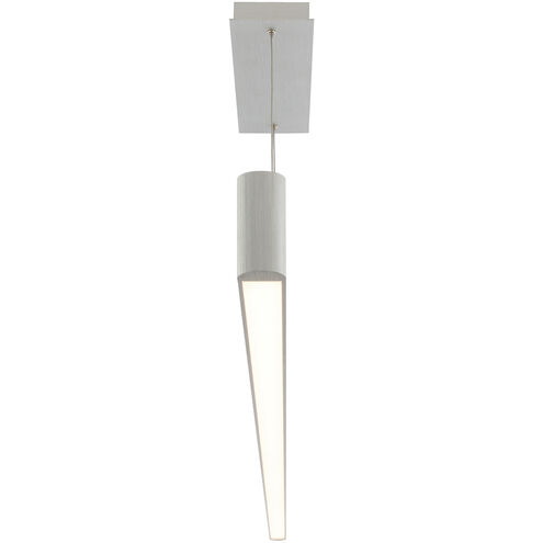 Volo LED 1.5 inch Brushed Aluminum Pendant Ceiling Light, dweLED